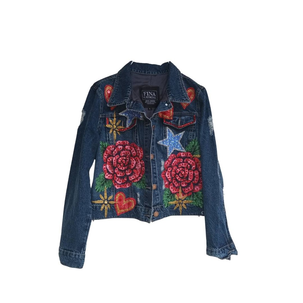 Chaqueta Corazón Mirón Rosas