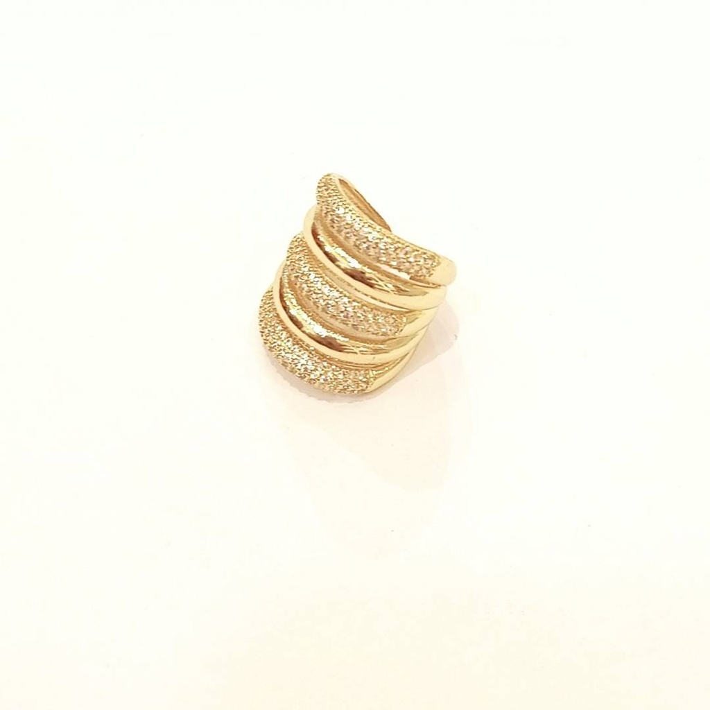 Anillo Bucle Pavé