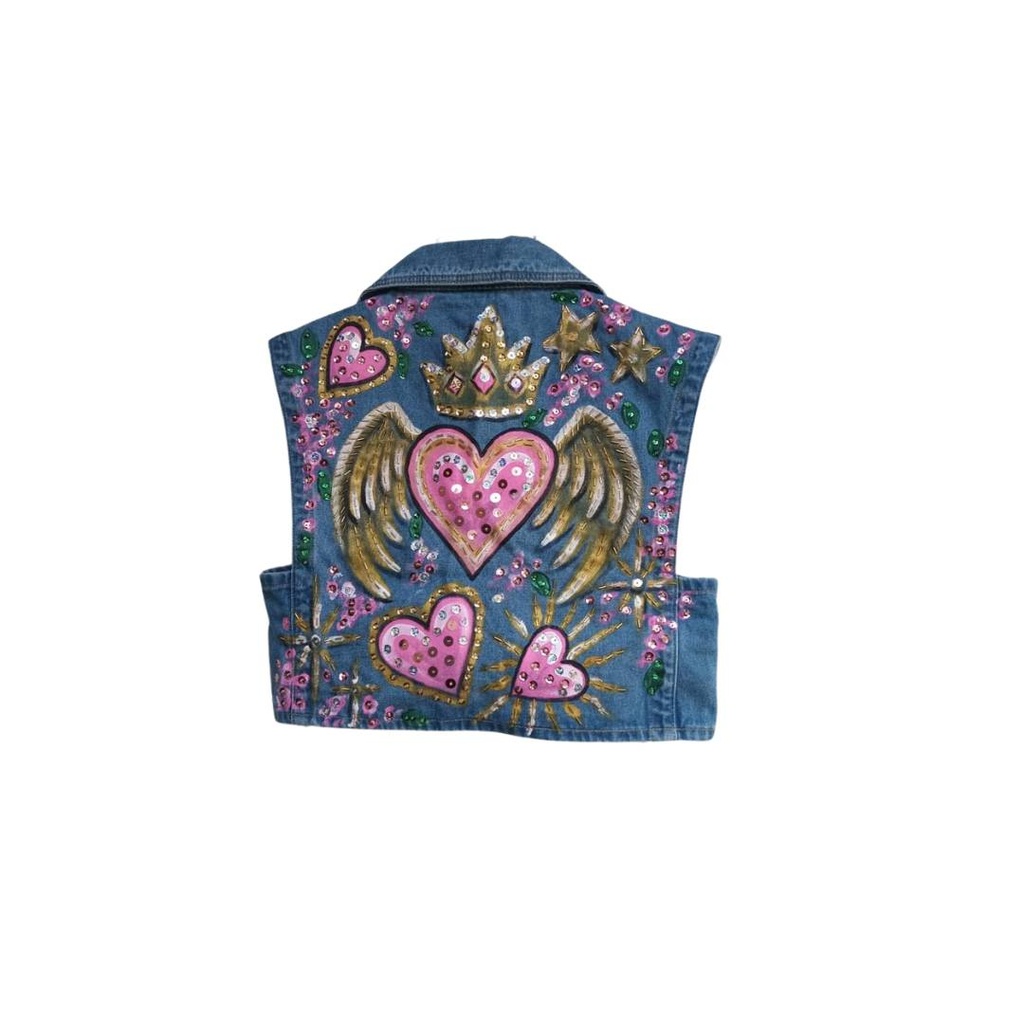 Chaleco Corazones