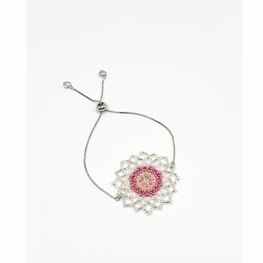 Pulsera Mandala Rosa