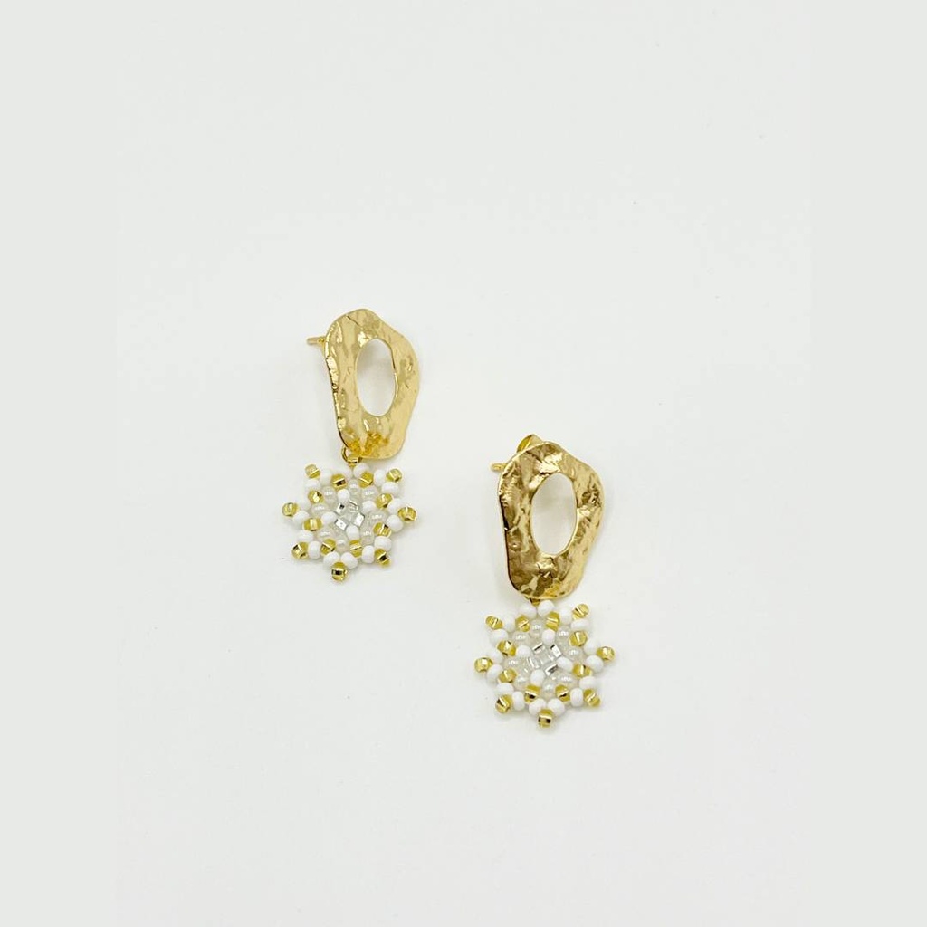 Aretes Mandala Dorado