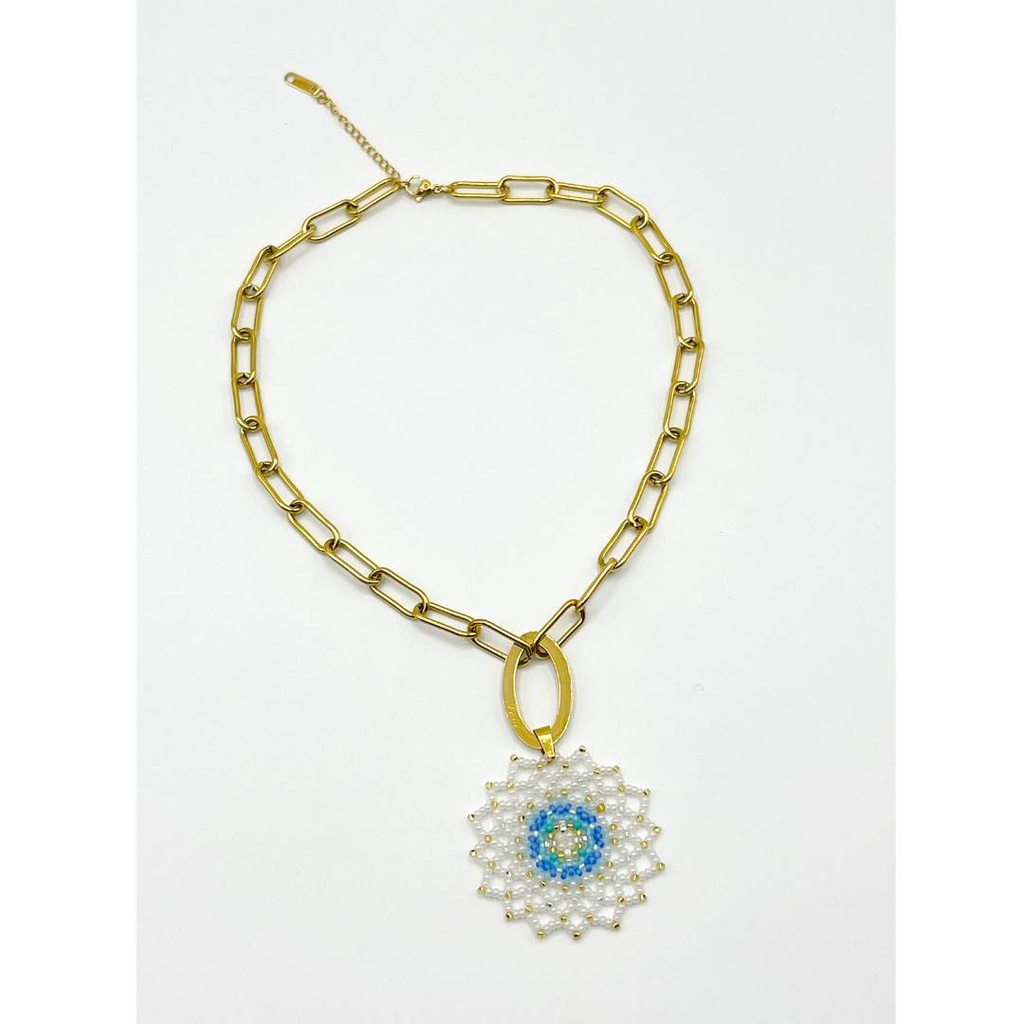 Collar Mandala cadena Love