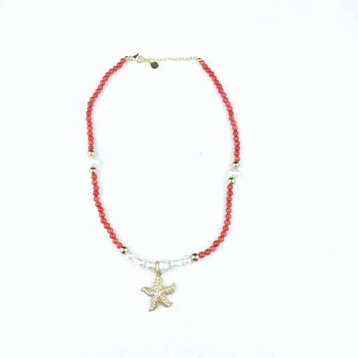 [CADMSTRLL] Collar Estrella Coral